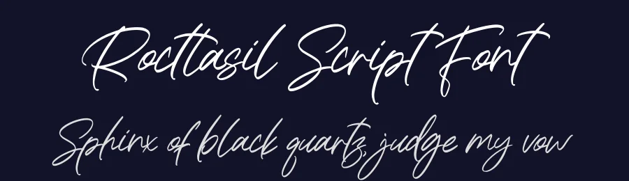 Rocttasil Script Font by letterenastudios — Script Handwritten Font — thumbnail 2