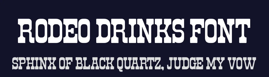 Rodeo Drinks Font by timelesstype.co — Serif Font — thumbnail 2