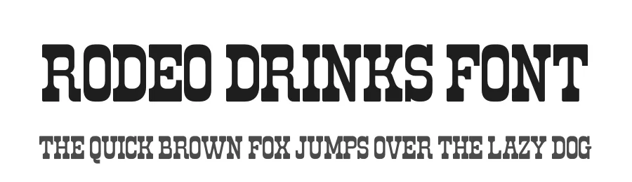 Rodeo Drinks Font by timelesstype.co — Serif Font