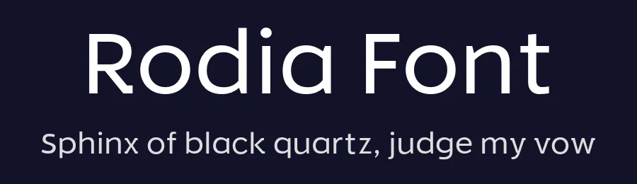Rodia Font by GoodePhotography — Sans Serif Font — thumbnail 2