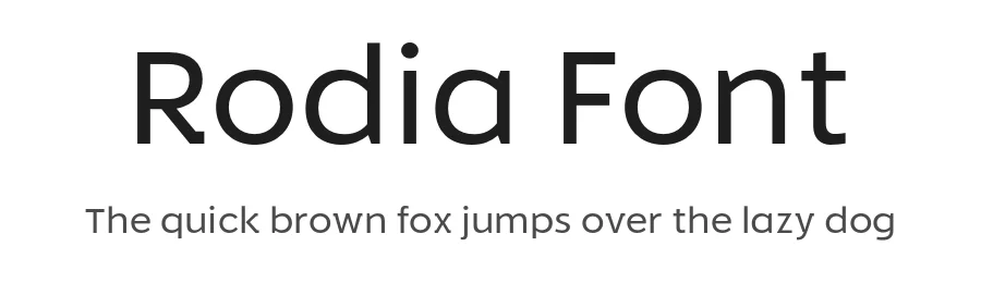Rodia Font by GoodePhotography — Sans Serif Font