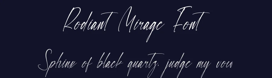 Rodiant Mirage Font by letterenastudios — Script Handwritten Font — thumbnail 2