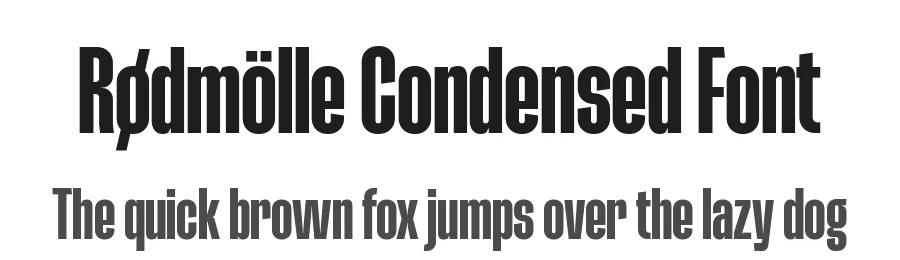 Rødmölle Condensed Font by Ketikata Studio — Sans Serif Font
