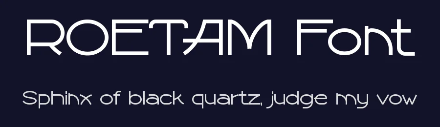 ROETAM Font by Rautan Studio — Decorative Font — thumbnail 2
