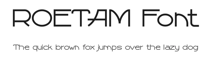 ROETAM Font by Rautan Studio β Decorative Font