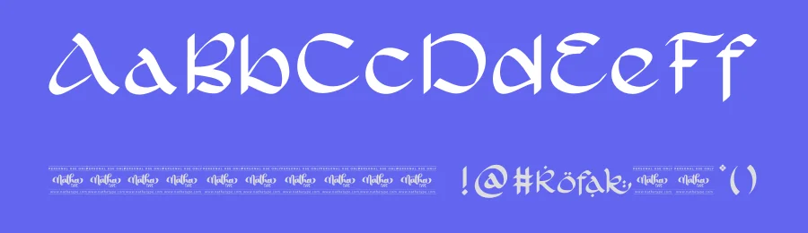 Rofak – Display Font by Nathatype — Script Handwritten Font — thumbnail 3