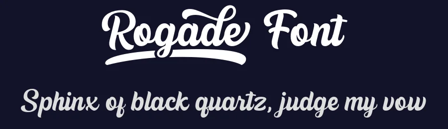 Rogade Font by Creatifont Studios — Script Handwritten Font — thumbnail 2