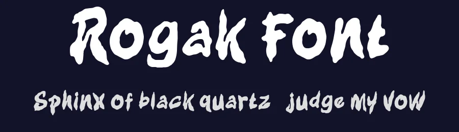Rogak Font by enxyclo — Decorative Font — thumbnail 2