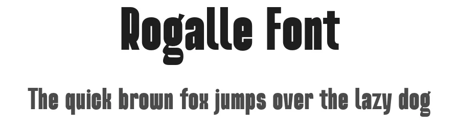 Rogalle Font by Imoodev — Sans Serif Font