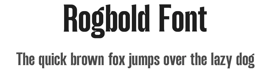 Rogbold Font by Sronstudio — Sans Serif Font