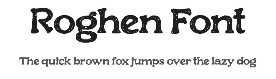 Roghen Font by Blankids Studio — Display Font