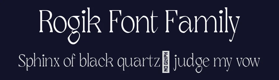 Rogik Font Family by holyline design — Serif Font — thumbnail 2