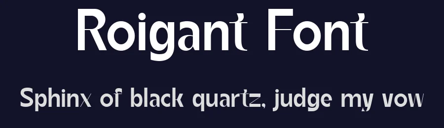 Roigant Font by Imoodev — Display Font — thumbnail 2