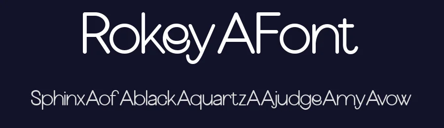 Rokey Font by Taboja Std — Decorative Font — thumbnail 2