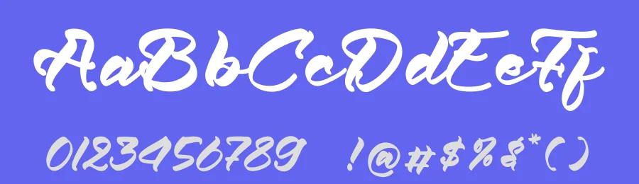 Rokinrolly Qilantesa Font by glorytype — Script Handwritten Font — thumbnail 3