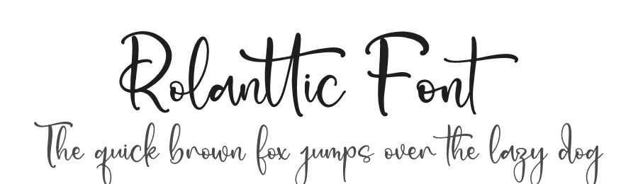 Rolanttic Font by letterfabric — Script Handwritten Font