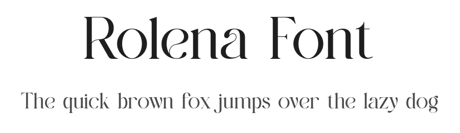 Rolena Font by ErmediaStudio — Serif Font