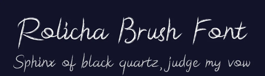 Rolicha Brush Font by Zafiratype — Script Handwritten Font — thumbnail 2