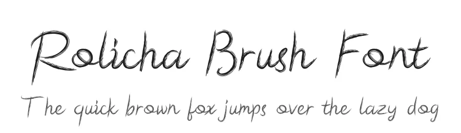 Rolicha Brush Font by Zafiratype — Script Handwritten Font