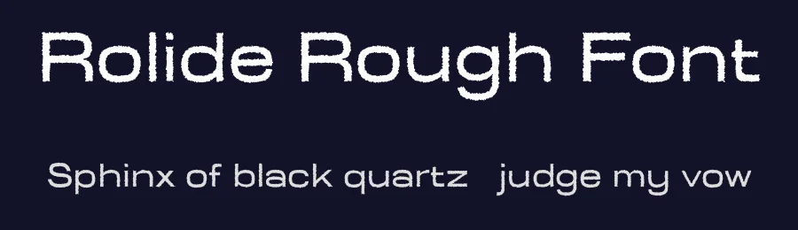 Rolide Rough Font by craftsupplyco — Sans Serif Font — thumbnail 2