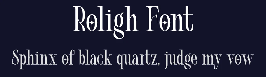 Roligh Font by MaikoHatta — Serif Font — thumbnail 2