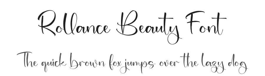 Rollance Beauty Font by perspectype — Script Handwritten Font