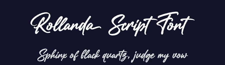 Rollanda Script Font by Subectype Studio — Script Handwritten Font — thumbnail 2