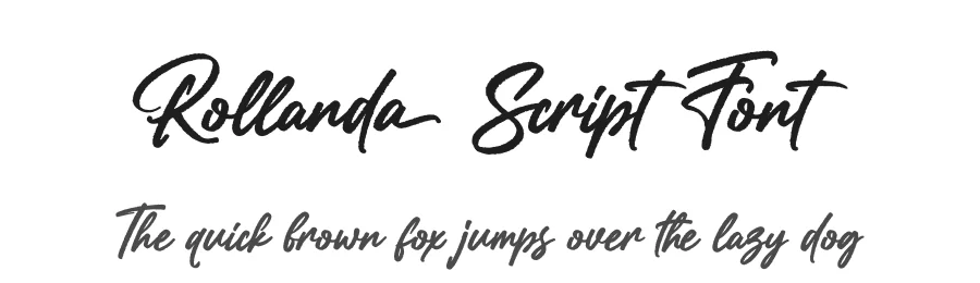 Rollanda Script Font by Subectype Studio — Script Handwritten Font