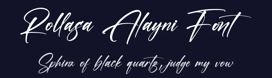 Rollasa Alayni Font by afterpaper — Script Handwritten Font — thumbnail 2