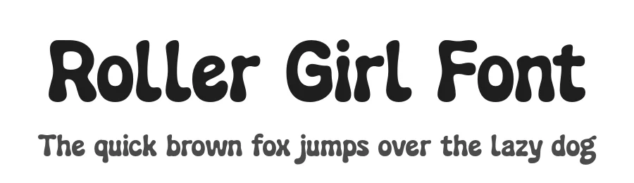 Roller Girl Font by Surplus Type Co โ Display Font