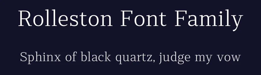 Rolleston Font Family by Pepper Type — Serif Font — thumbnail 2