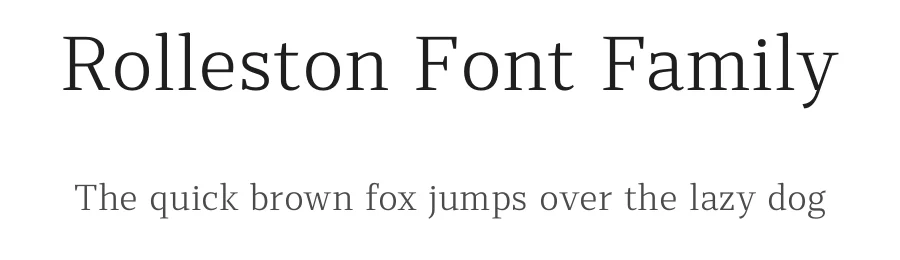Rolleston Font Family by Pepper Type — Serif Font