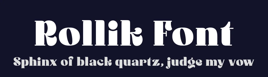 Rollik Font by alit design — Serif Font — thumbnail 2