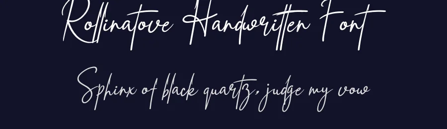 Rollinatove Handwritten Font by andikastudio — Script Handwritten Font — thumbnail 2