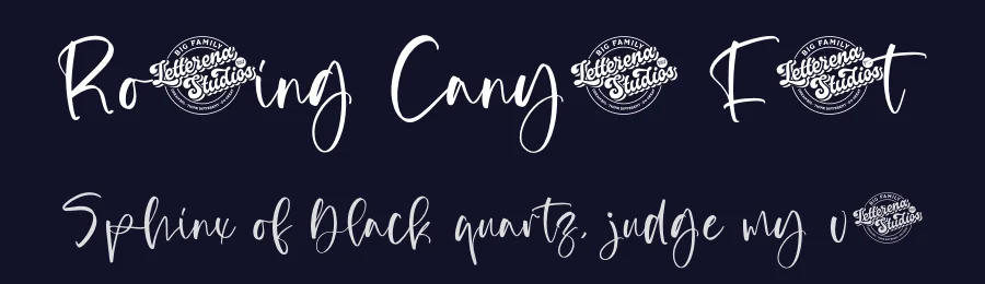 Rolling Canyon Font by letterenastudios — Script Handwritten Font — thumbnail 2
