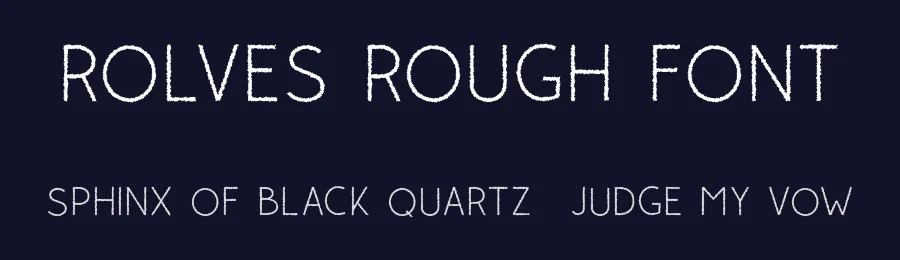 Rolves Rough Font by craftsupplyco — Sans Serif Font — thumbnail 2