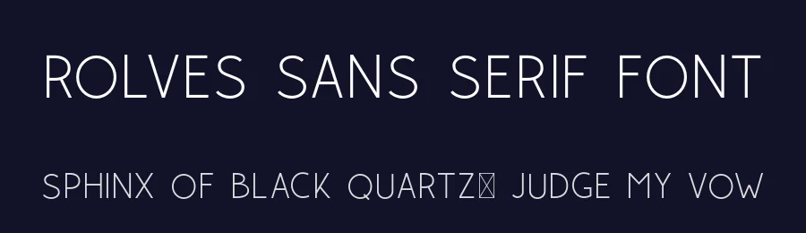 Rolves Sans Serif Font by craftsupplyco — Sans Serif Font — thumbnail 2