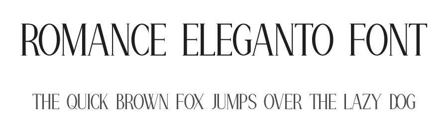 Romance Eleganto Font by MasyafiStudio — Serif Font