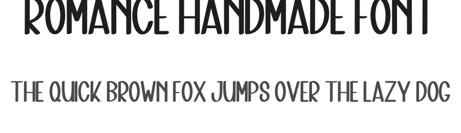 Romance Handmade Font by inermediaSTUDIO — Display Font