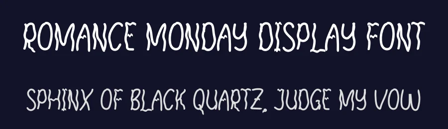 Romance Monday Display Font by andikastudio — Script Handwritten Font — thumbnail 2
