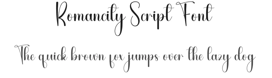 Romancity Script Font by andikastudio — Script Handwritten Font
