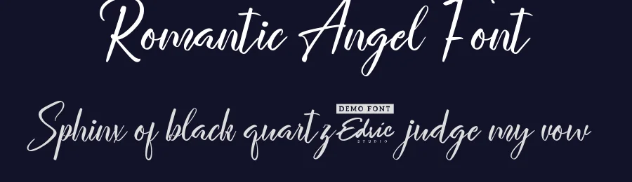 Romantic Angel Font by edricstudio — Script Handwritten Font — thumbnail 2