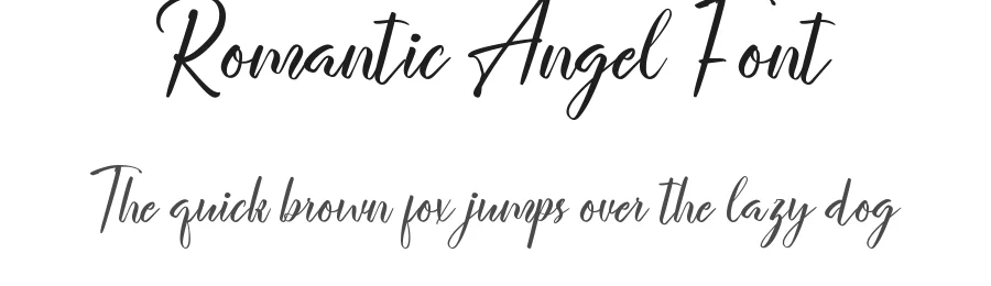 Romantic Angel Font by edricstudio — Script Handwritten Font