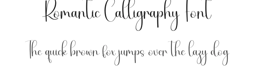 Romantic Calligraphy Font by andikastudio — Script Handwritten Font