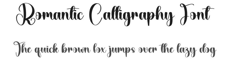 Romantic Calligraphy Font by andikastudio — Script Handwritten Font