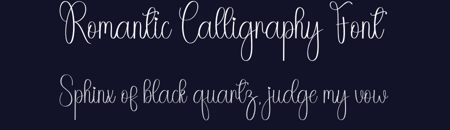 Romantic Calligraphy Font by andikastudio — Script Handwritten Font — thumbnail 2