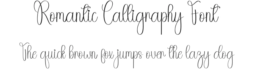 Romantic Calligraphy Font by andikastudio — Script Handwritten Font