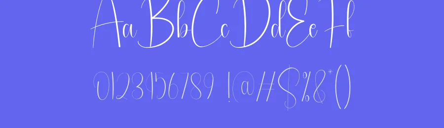Romantic Calligraphy Script Font by creativeletter — Script Handwritten Font — thumbnail 3