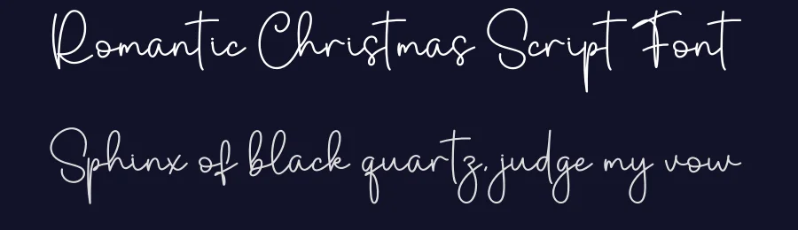 Romantic Christmas Script Font by creativeletter — Script Handwritten Font — thumbnail 2