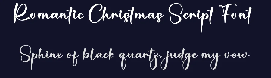 Romantic Christmas Script Font by creativeletter — Script Handwritten Font — thumbnail 2